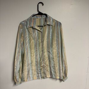 Stylish Multicolor Striped Men's Jacket